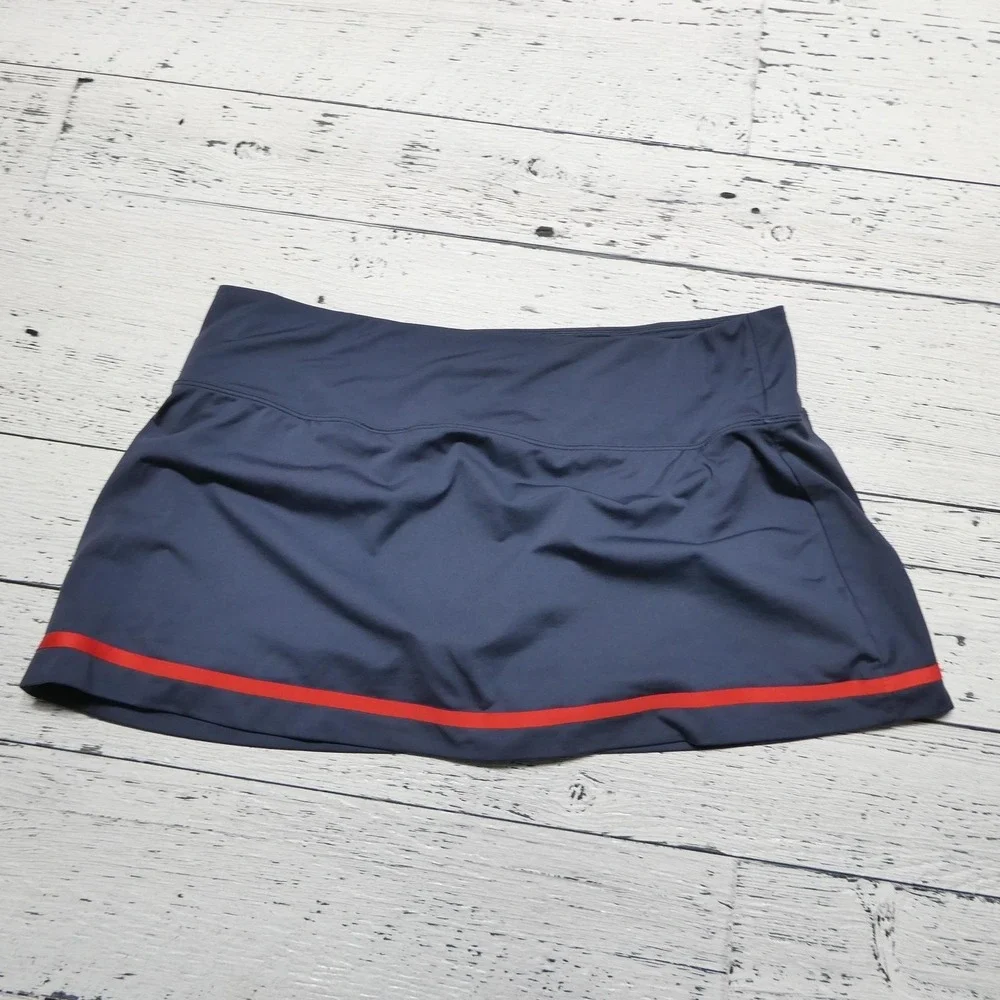 Nike Dri-FIT Skort Womens XL Blue Tennis Running Athletic Built‎ In Shorts